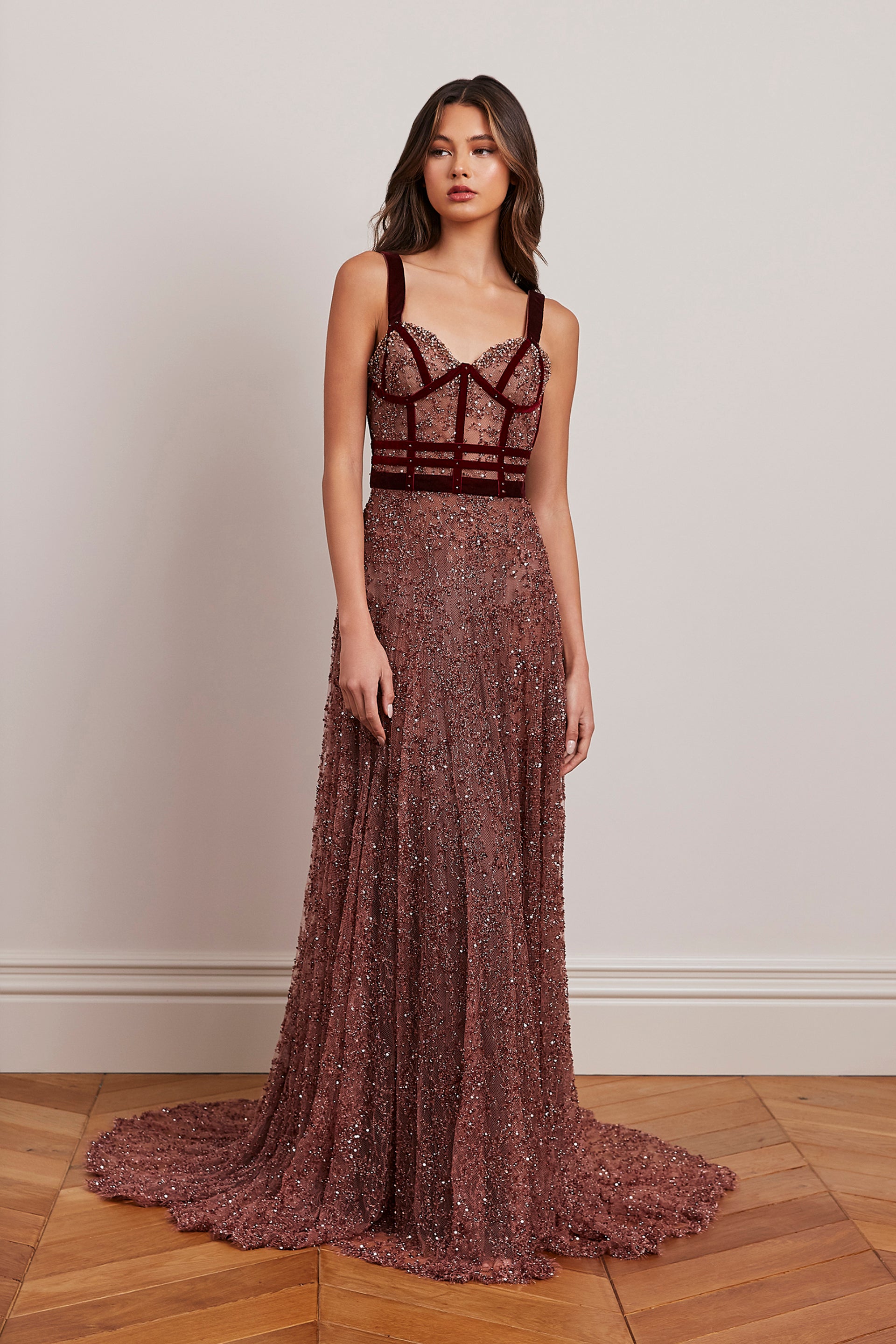 Eve Beaded Gown KLOVIA