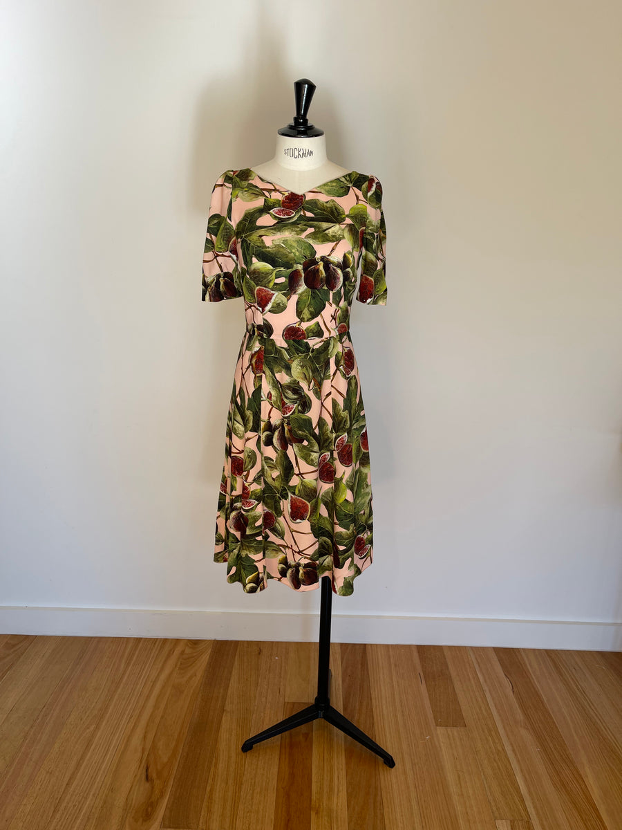 Dolce & Gabbana Fig Print Dress