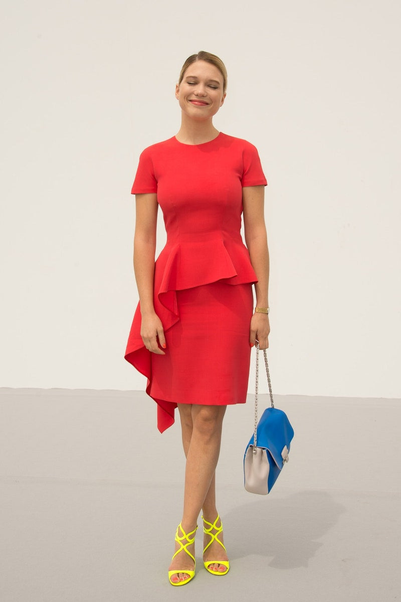 Christian Dior Red Timeless Dress - KLOVIA 