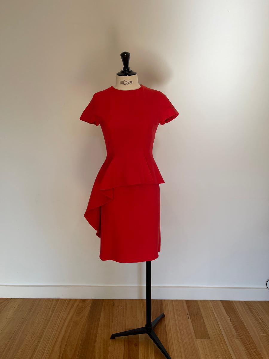 Christian Dior Red Timeless Dress - KLOVIA 