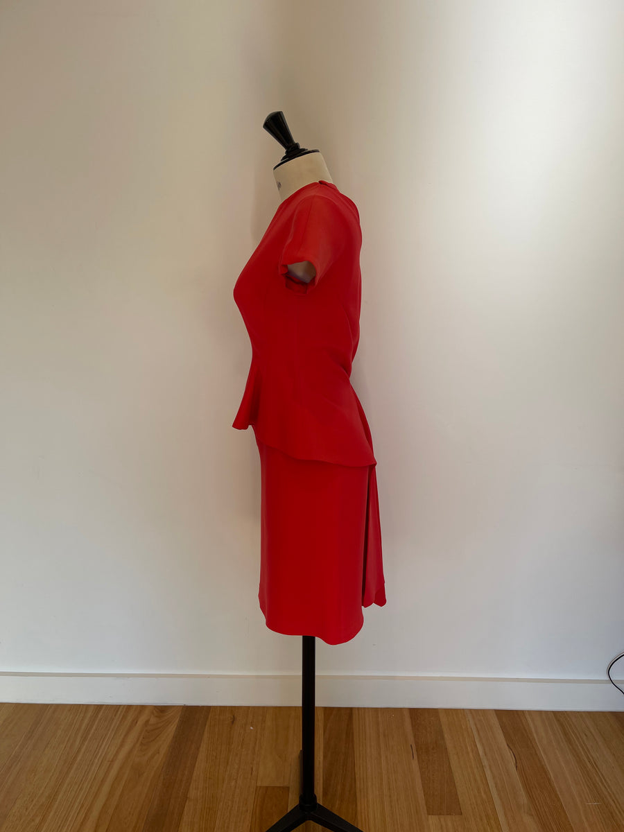 Christian Dior Red Timeless Dress - KLOVIA 