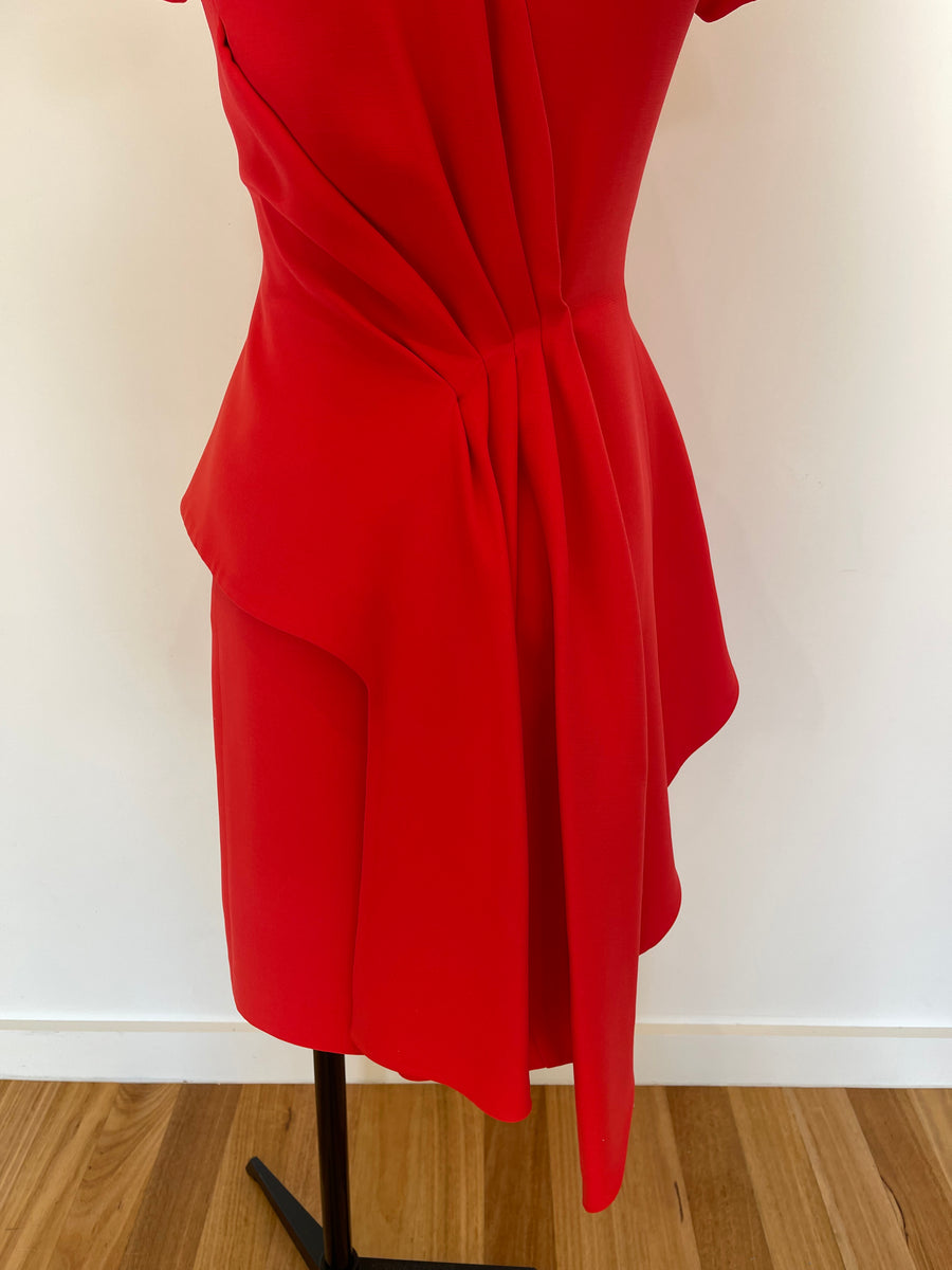 Christian Dior Red Timeless Dress - KLOVIA 