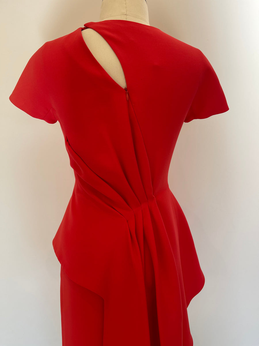 Christian Dior Red Timeless Dress - KLOVIA 