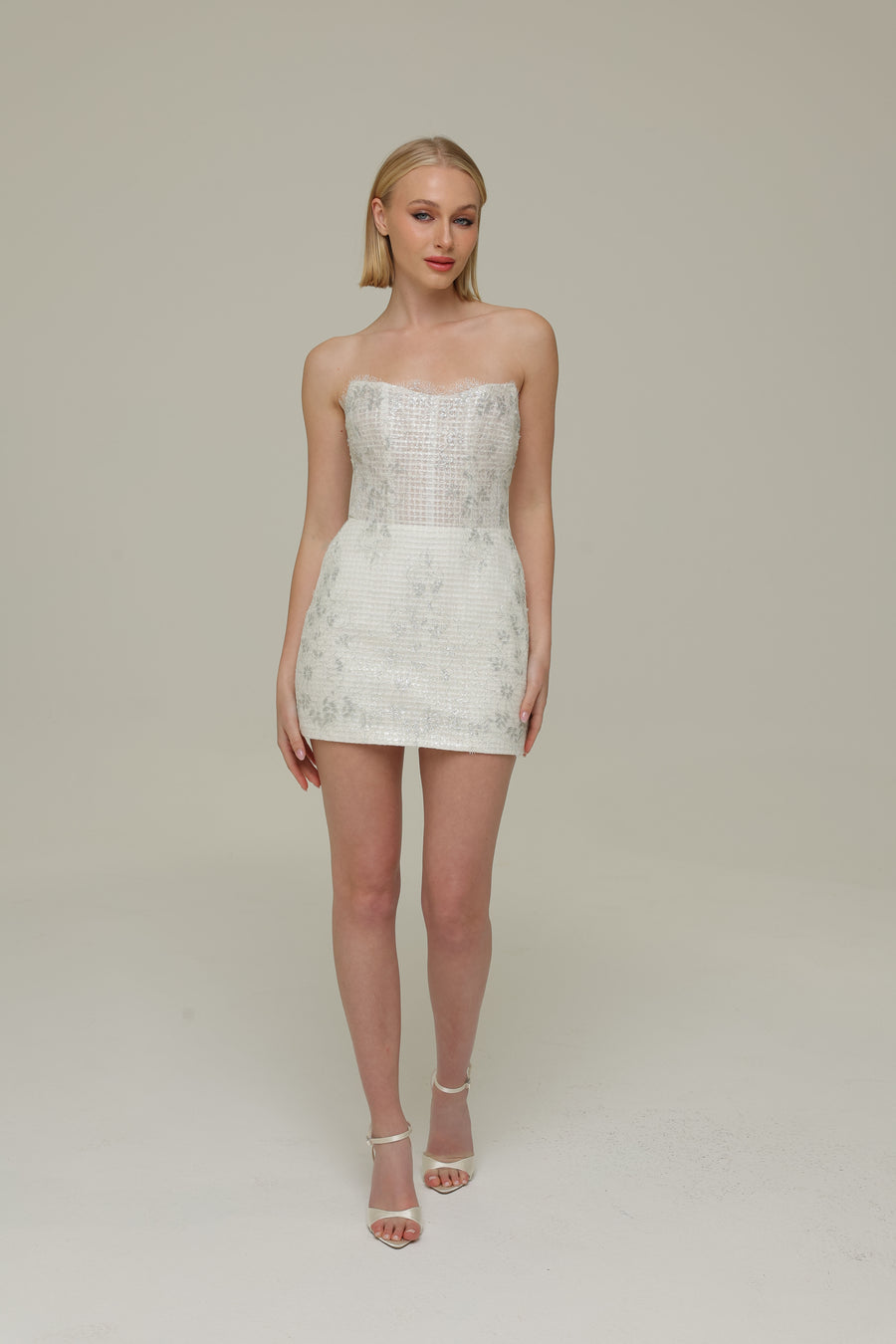 australian bridal mini dress Essense of Australia D4133 Mini Wedding Dress