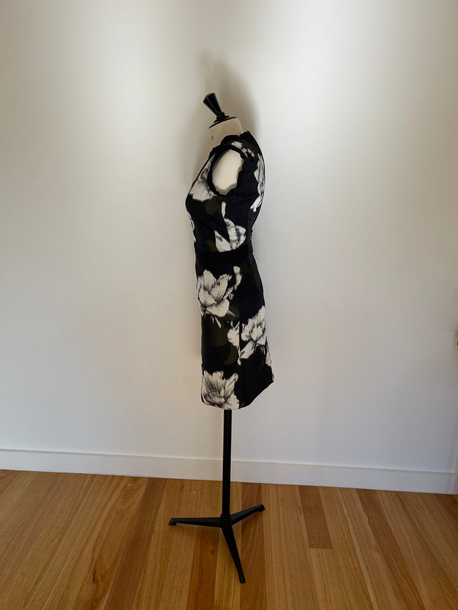 Lanvin Black flower Dress