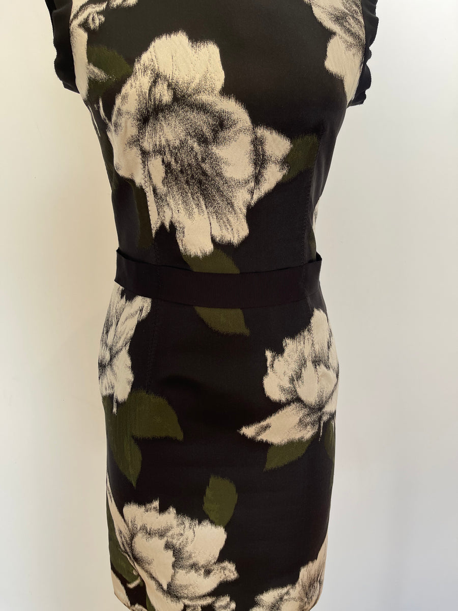 Lanvin Black flower Dress