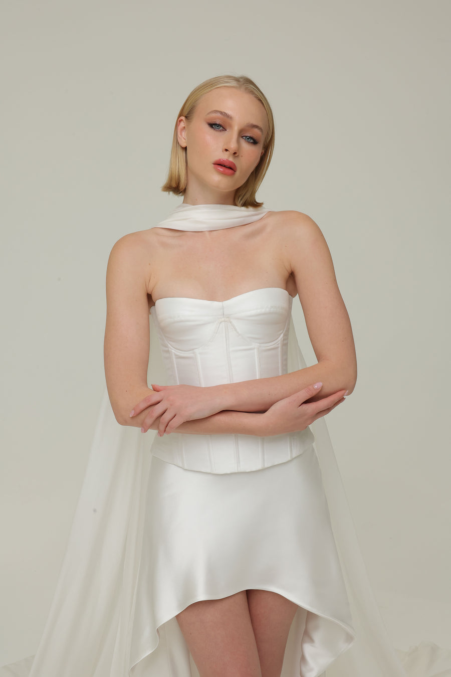 Elenor bridal corset second wedding dress  at Klovia