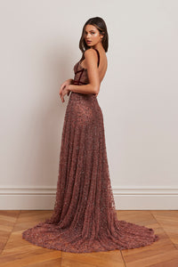 Eve Beaded Gown KLOVIA