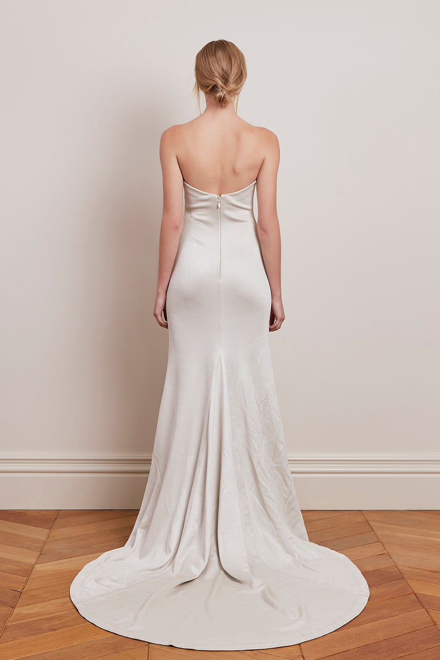Jacinta Strapless Wedding Dress - KLOVIA 